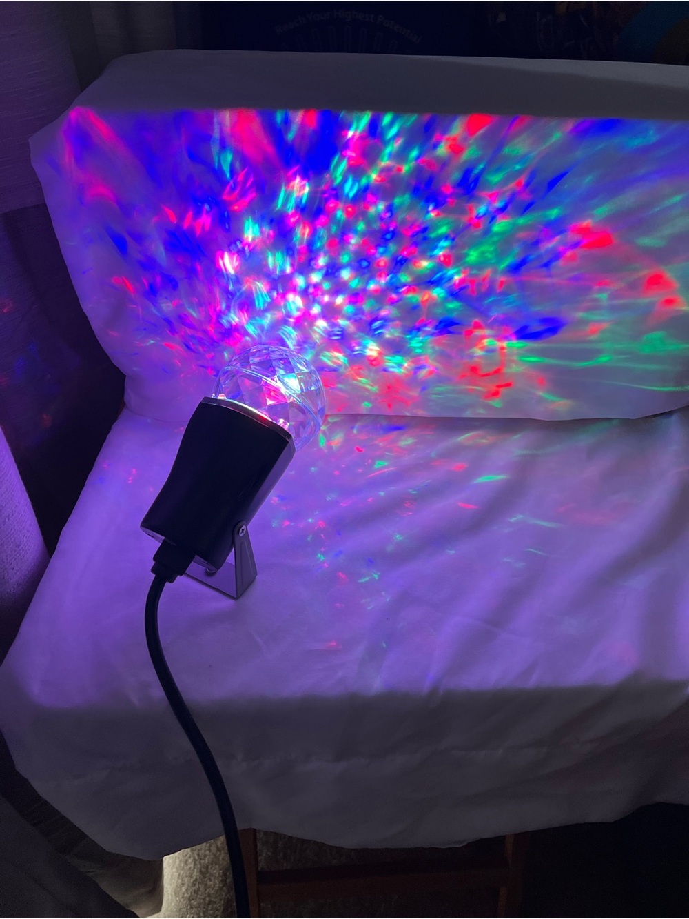 LED Projection Light - Multicolor Holiday Display - Picture 3 of 6